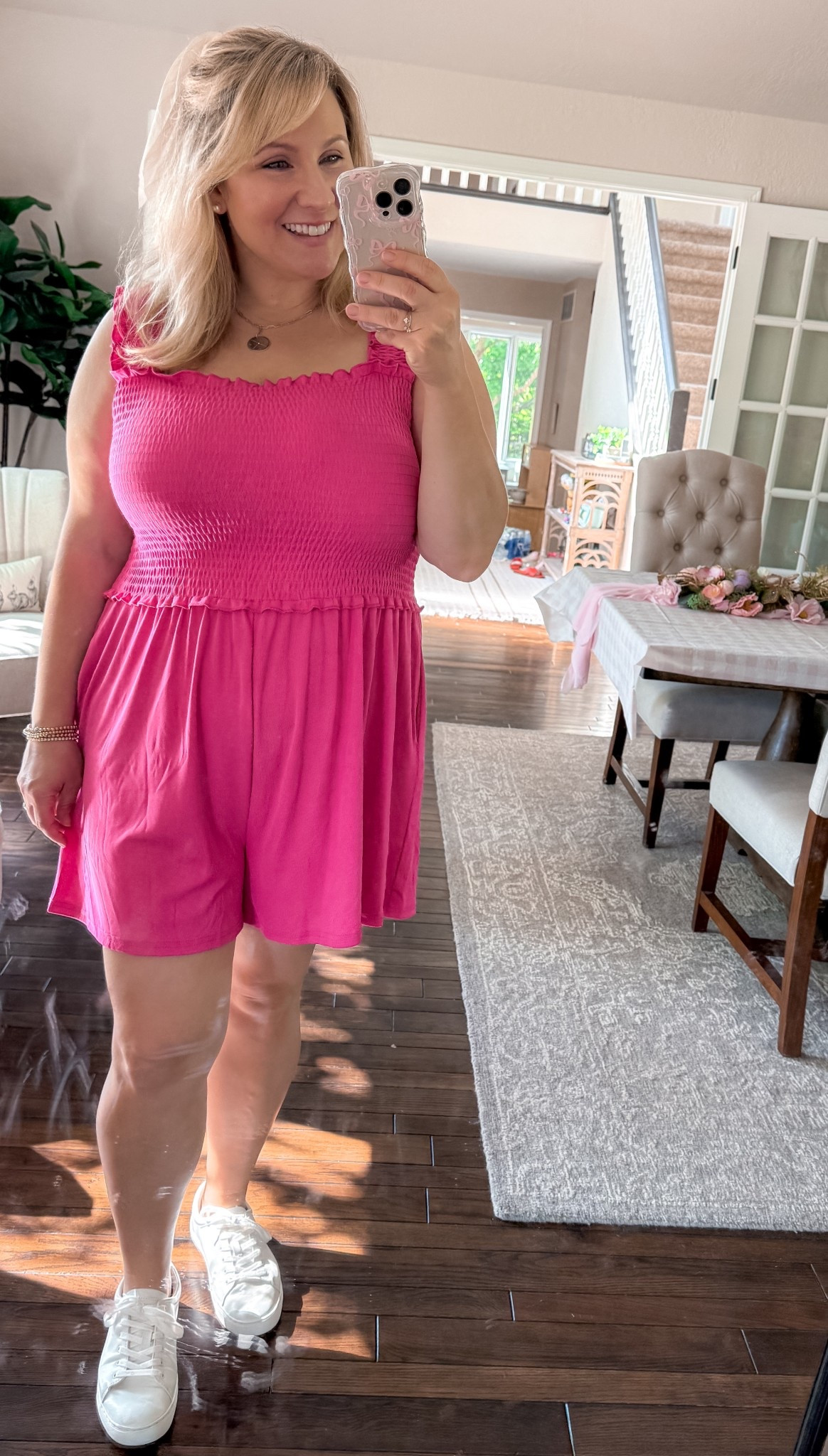 Cute romper for summer. Comes in a bunch of other colors too! Wearing a size L  

#LTKPetite #LTKFindsUnder50 #LTKMidsize