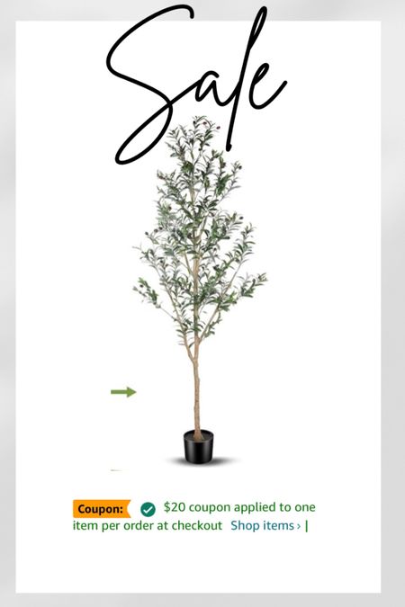 🚨 SALE 🚨 AMAZON FAUX OLIVE TREE

#LTKhome #LTKSpringSale #LTKfindsunder100
