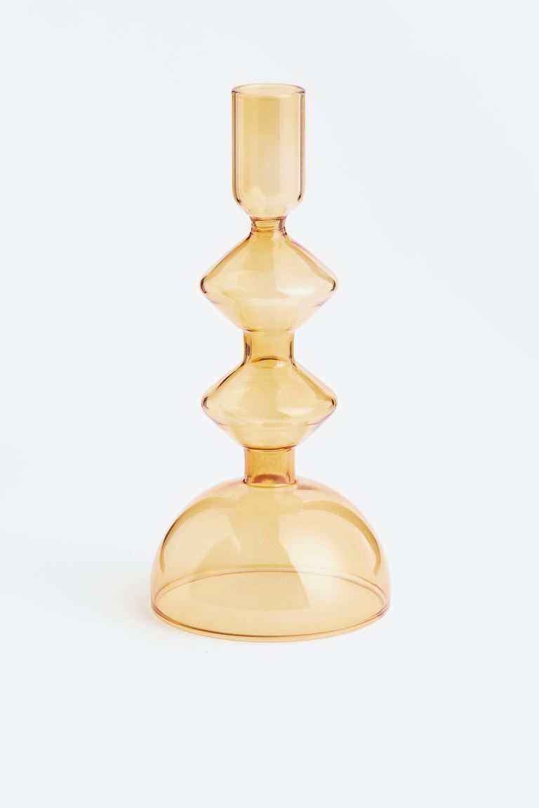 Glass candlestick | H&M (UK, MY, IN, SG, PH, TW, HK)