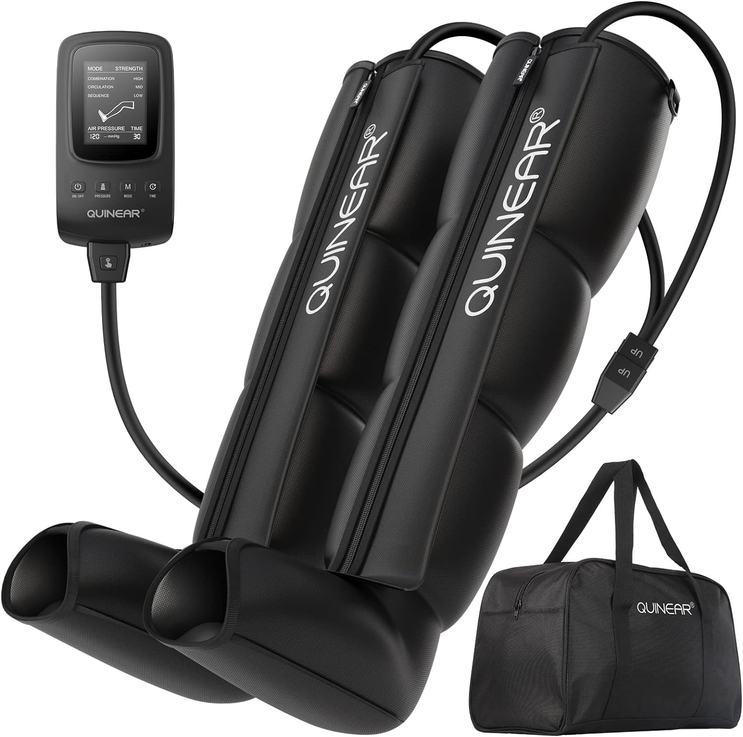 QUINEAR Air Compression Recovery System, Professional Sequential Device for Massage Therapy, Foot... | Amazon (US)