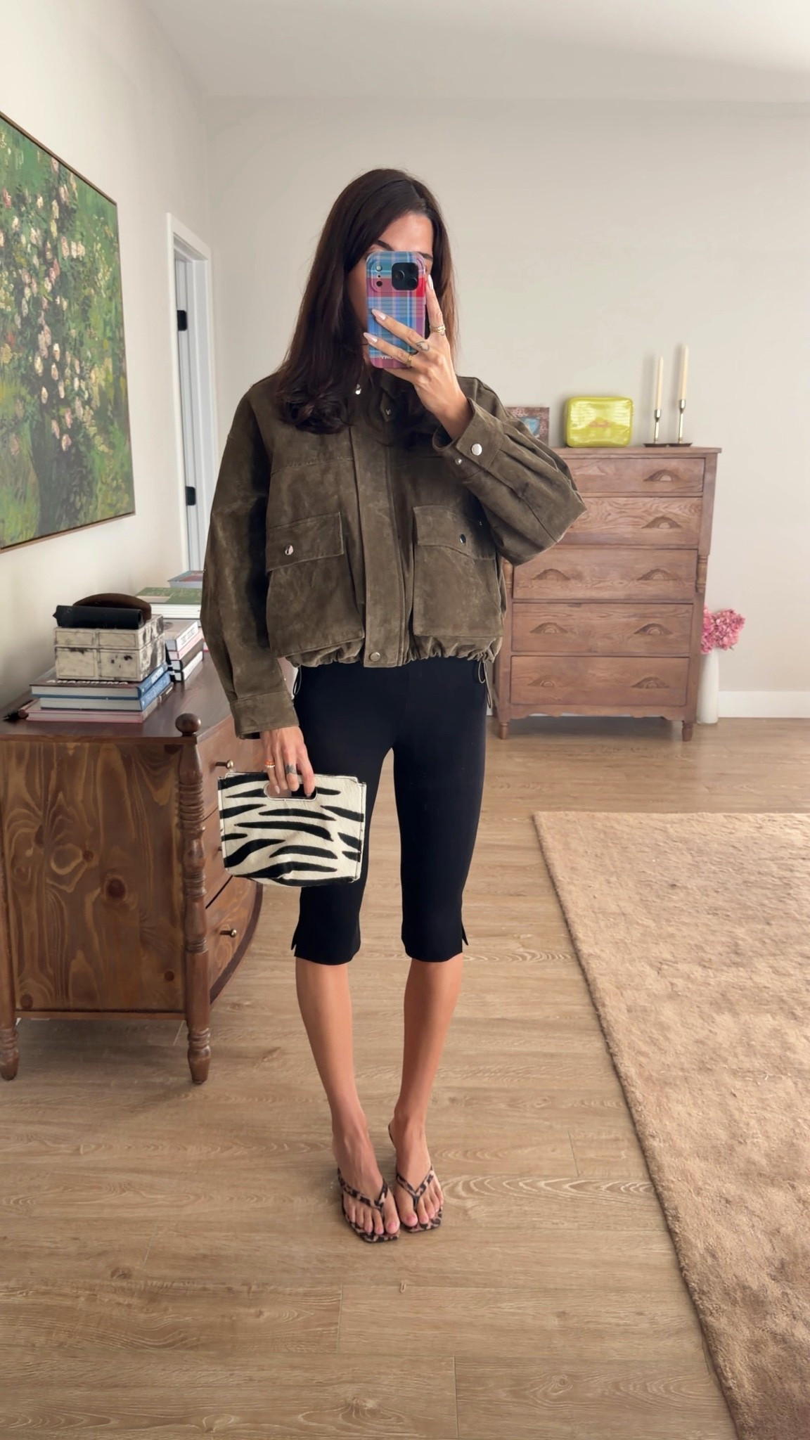 Fall transition outfit! M jacket (old Zara but linked similar) and 0 in capri!

#LTKgrwm #LTKSeasonal #LTKootd
