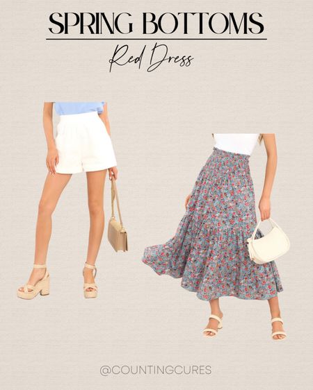 Florals and whites are great staples for spring! Grab these shorts and skirt for your next ootd!
#reddress #capsulewardrobe #casualstyle #outfitideas

#LTKfindsunder50 #LTKSeasonal #LTKstyletip