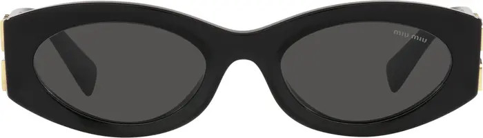 54mm Rectangular Sunglasses | Nordstrom