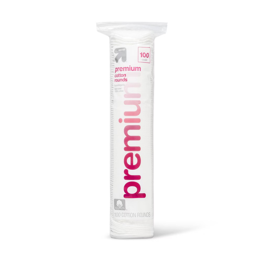 Premium Cotton Rounds Nail Polish and Makeup Remover Pads - 6x100ct - up & up | Target