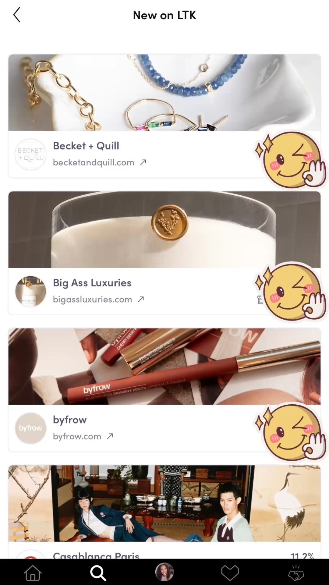 They had me at big ass candles. 😂😂 These look amazing and are super huge! I can’t say I’ve seen 300oz candles lately. Wow!  

Byfrow is a minimalists dream when it comes to cosmetics. I love their meticulous approach to beauty made easy. 

Becket & Quill was built from love and that’s a terrific place to start. Check out their best sellers that thrill! I love their tiger’s eye and gold beads  

#LTKselfcare #LTKGiftGuide #LTKBeauty