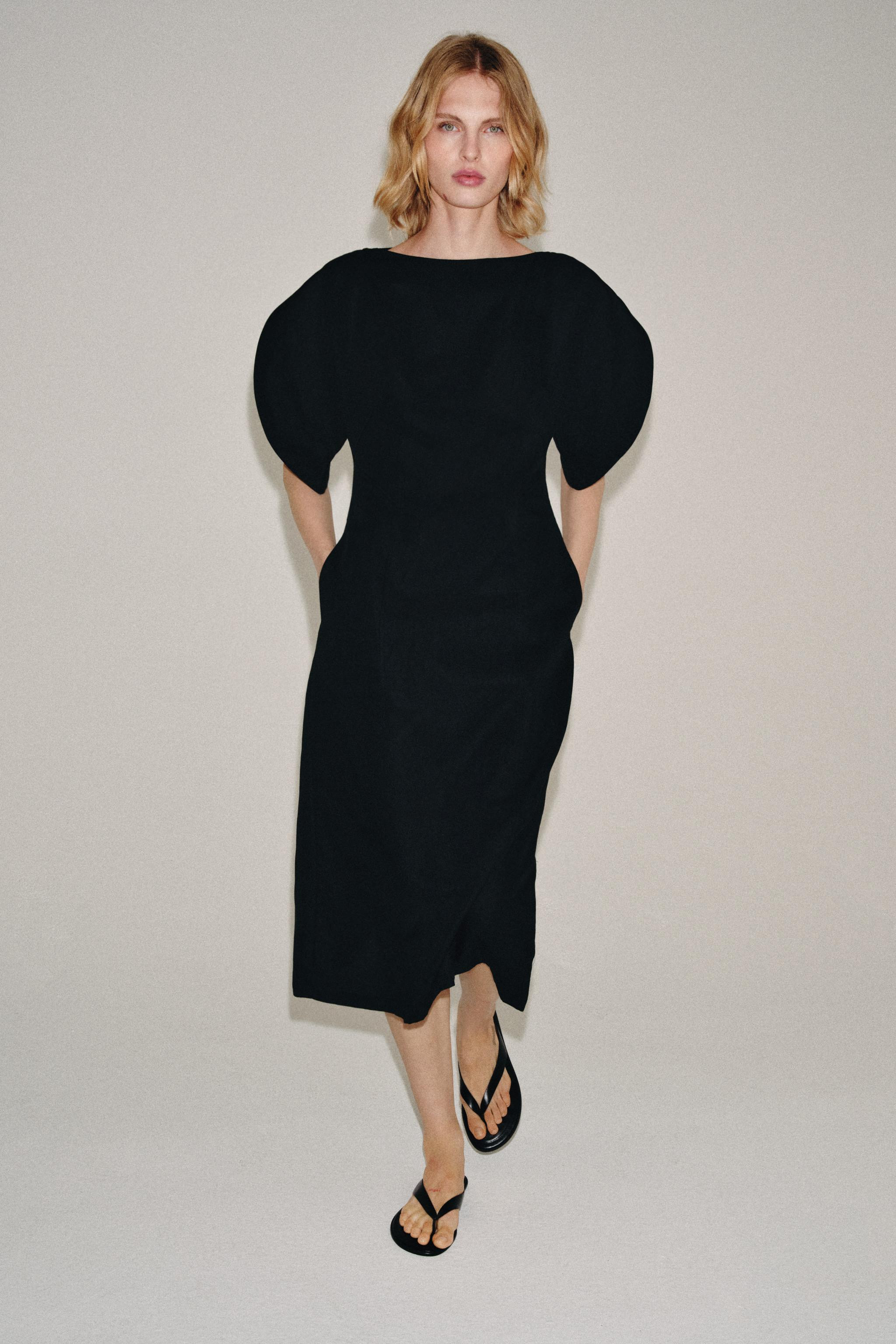 ZW COLLECTION MIDI DRESS | Zara UK