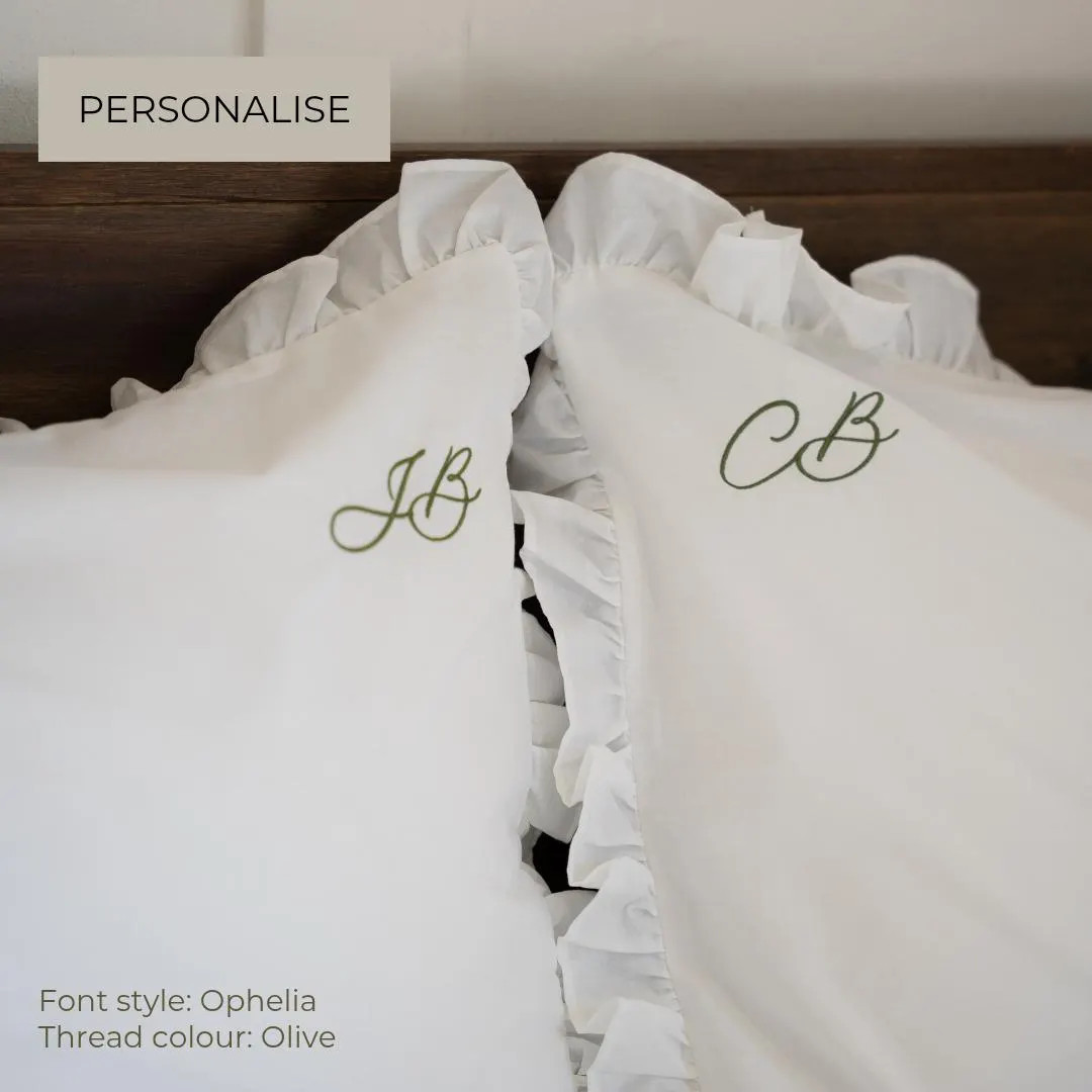 Personalised Initials Pillowcase: Ophelia - Etsy UK | Etsy (US)