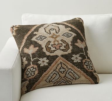 Laren Hand-Knotted Pillow Cover | Pottery Barn (US)