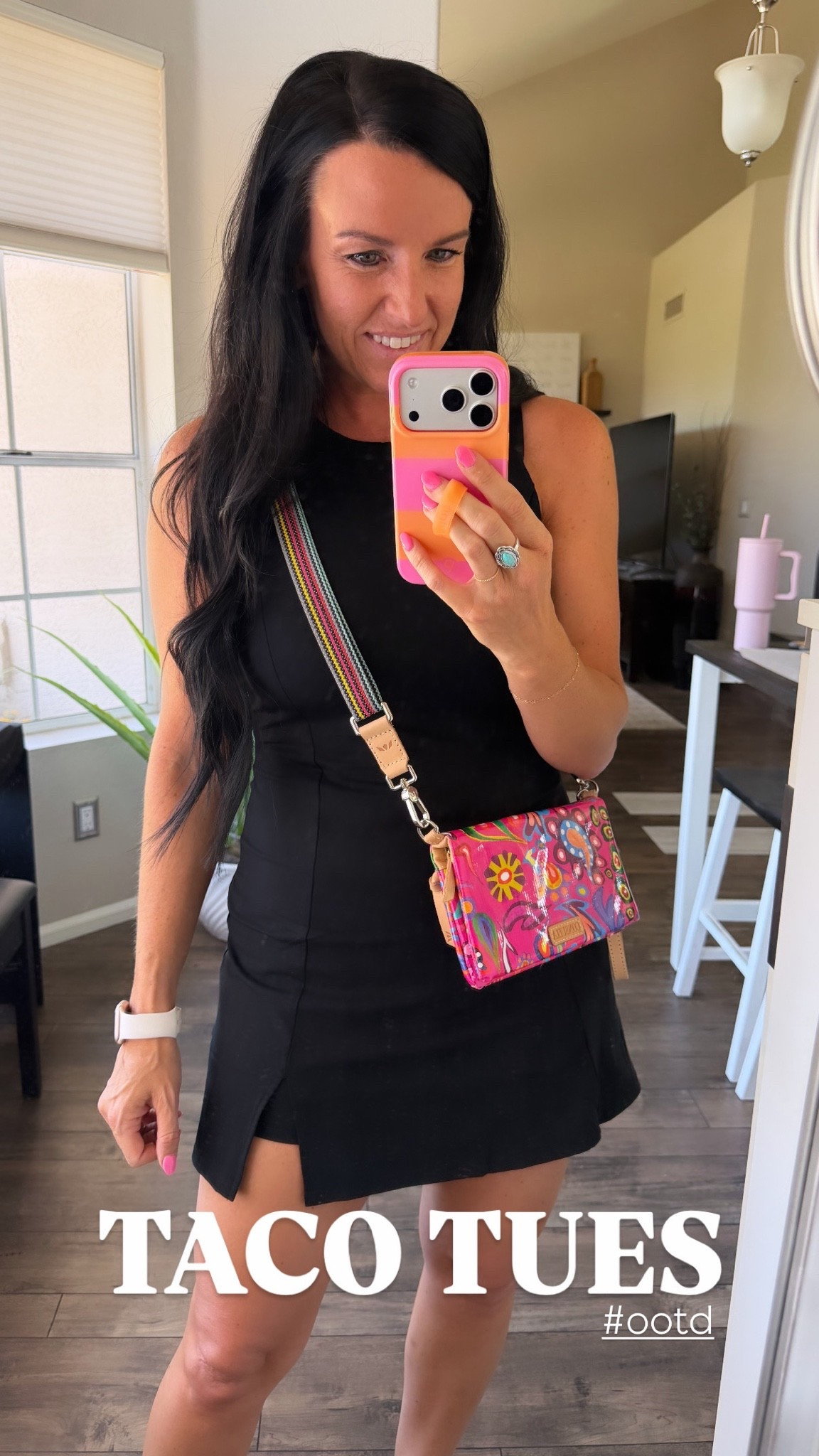 Taco Tuesday Amazon OOTD! 

I sized up to a M in this activewear dress. It has built in shorts and comes in more colors!

#LTKootd