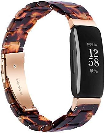 Wongeto Compatible with Fitbit Inspire 2 & Inspire/Inspire HR Bands for Women Girls, Resin Strap ... | Amazon (US)