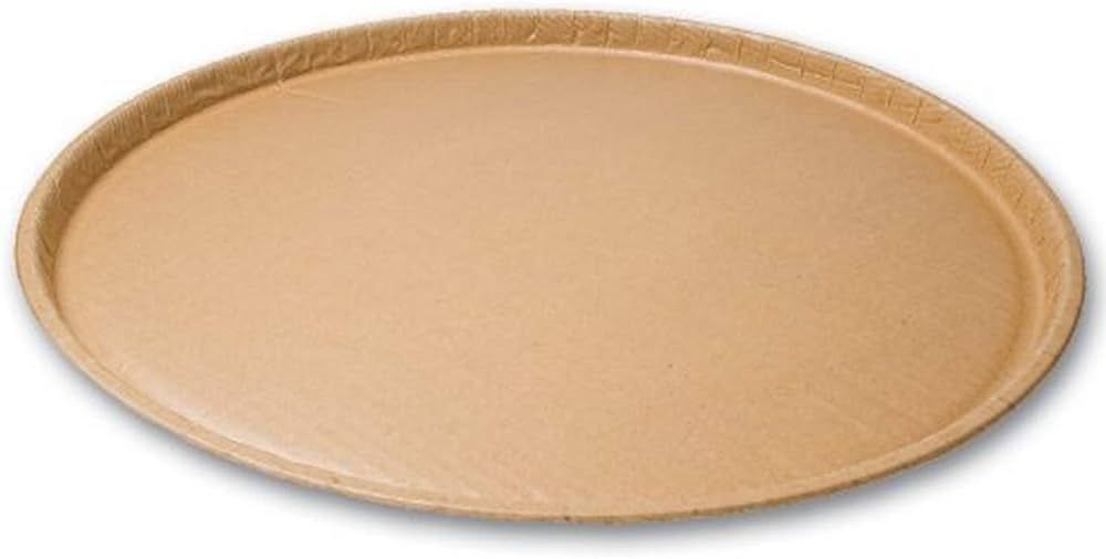 Solut 64045 Kraft Paper Catering Tray, Natural, 16" Diameter (Case of 50) | Amazon (US)