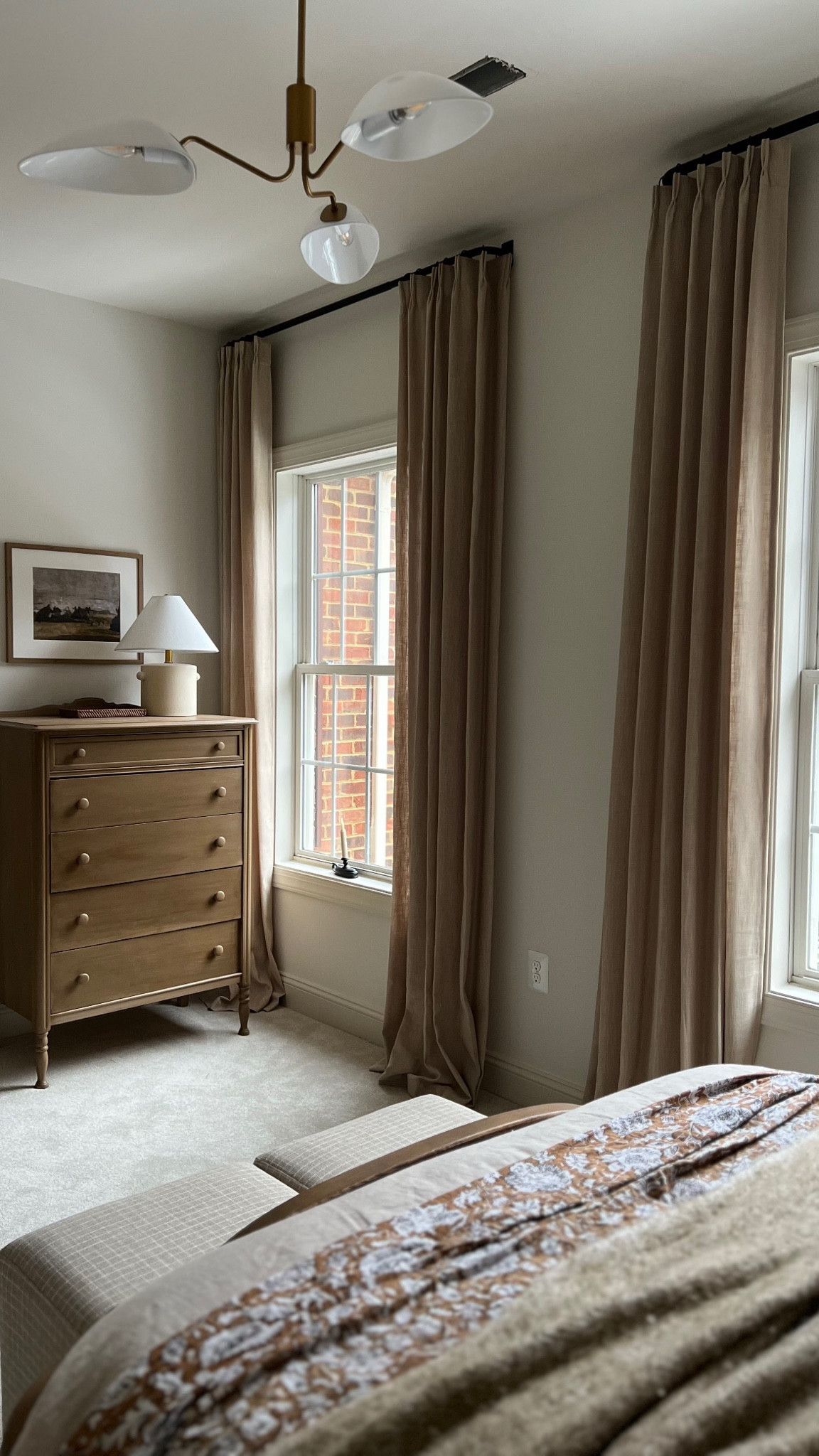 Tall boy dresser and affordable drapes! Pinch pleat drapes in Light Khaki!

#LTKStyleTip #LTKHome