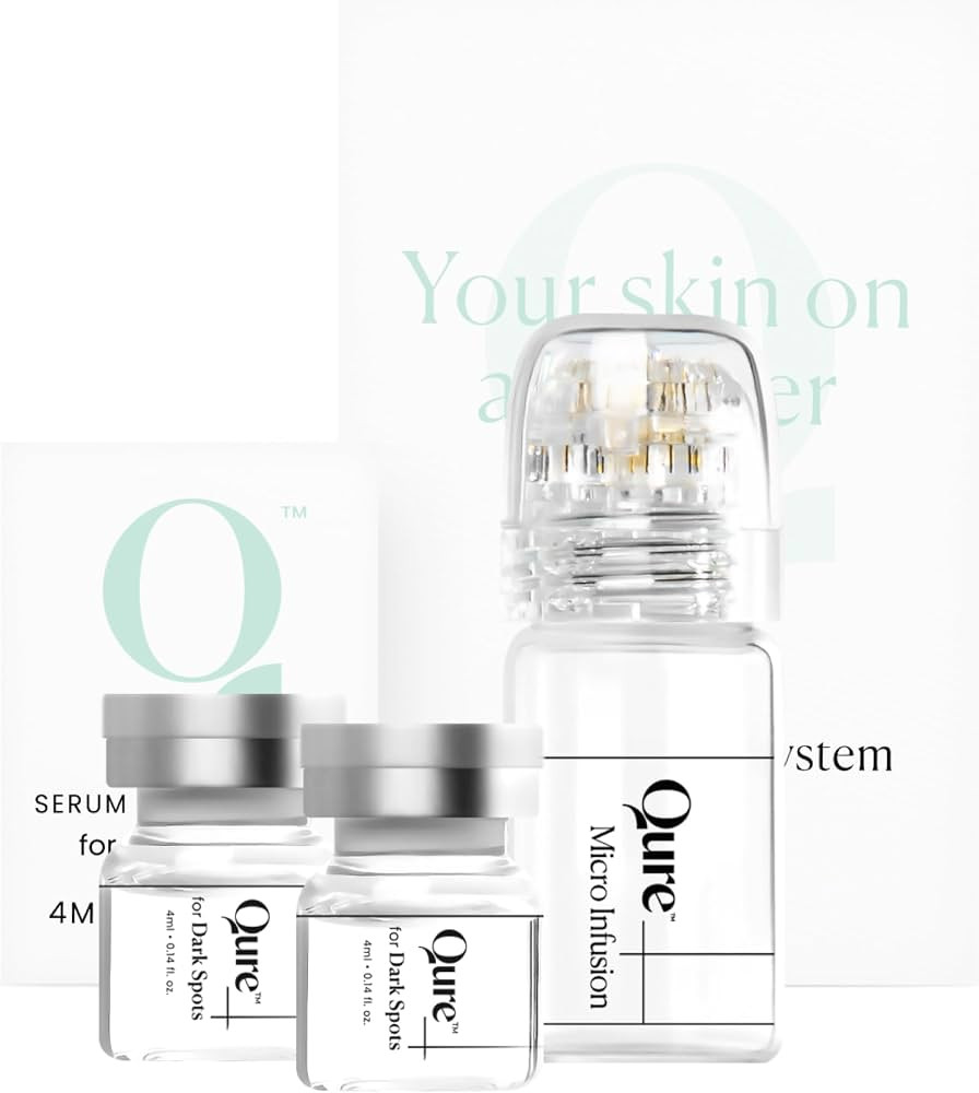 Qure Micro Infusion System for Face & Neck - Facial Moisturizing Essence, Hydrating Serum for All... | Amazon (US)