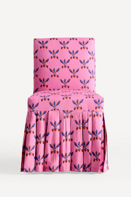 Layla Printed Ruffle Slipcover | Anthropologie (US)