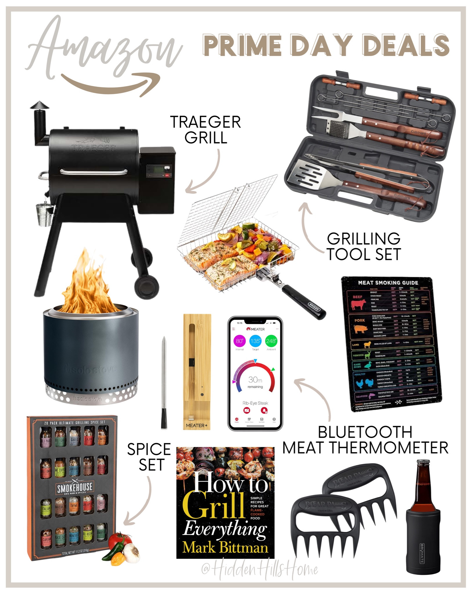 Amazon grilling prime day deals, Amazon sales, Traeger grill on sale, grilling tools, Amazon sale #amazon

#LTKFindsUnder100 #LTKSaleAlert #LTKSummerSales
