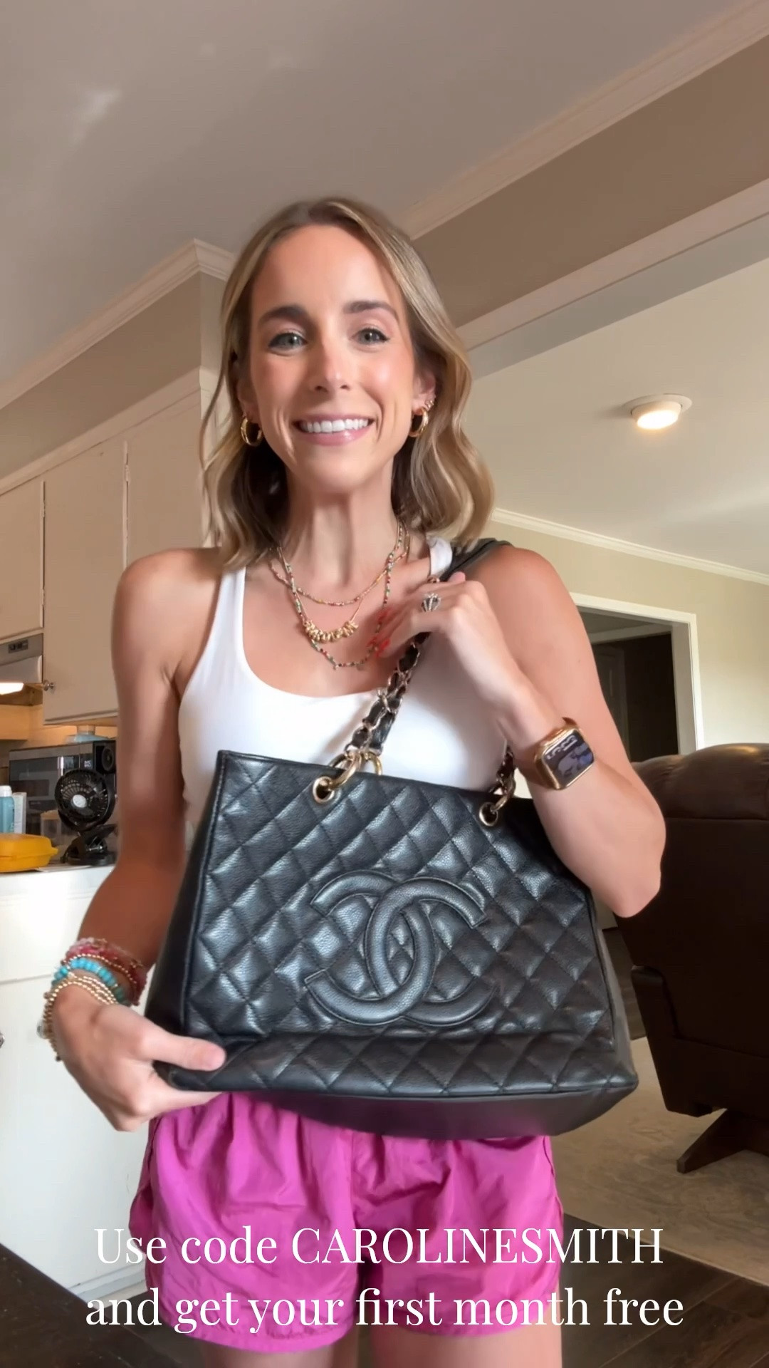 This month’s @Vivrelle bag! Use code CAROLINESMITH to get your first month free!


Chanel, luxury bag, lux, lauren conrad

#LTKootd #LTKgrwm #LTKstorytime