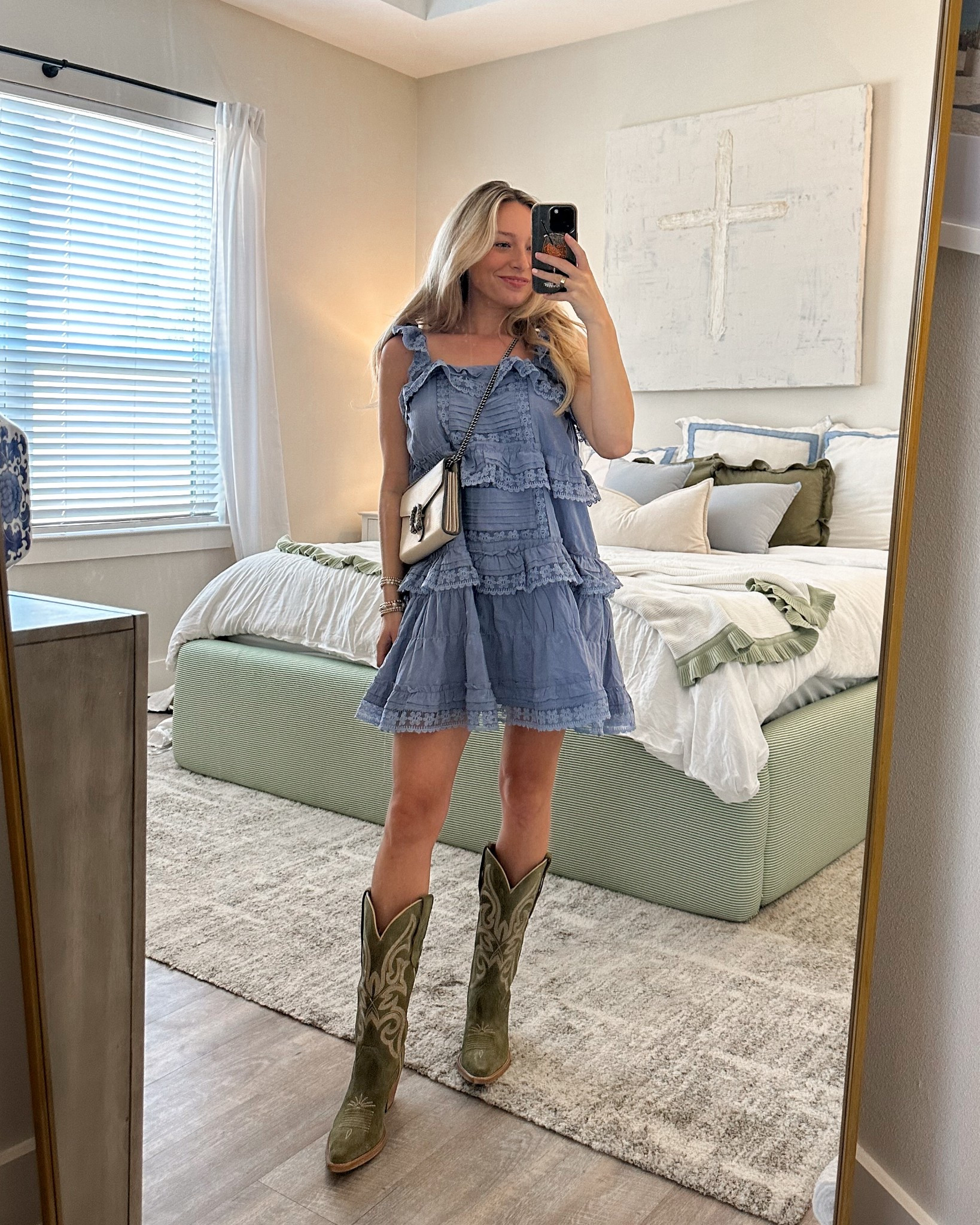 the cutest Amazon dress with my favorite cowboy boots🤠

#LTKShoeCrush #LTKSummerEdit #LTKSeasonal