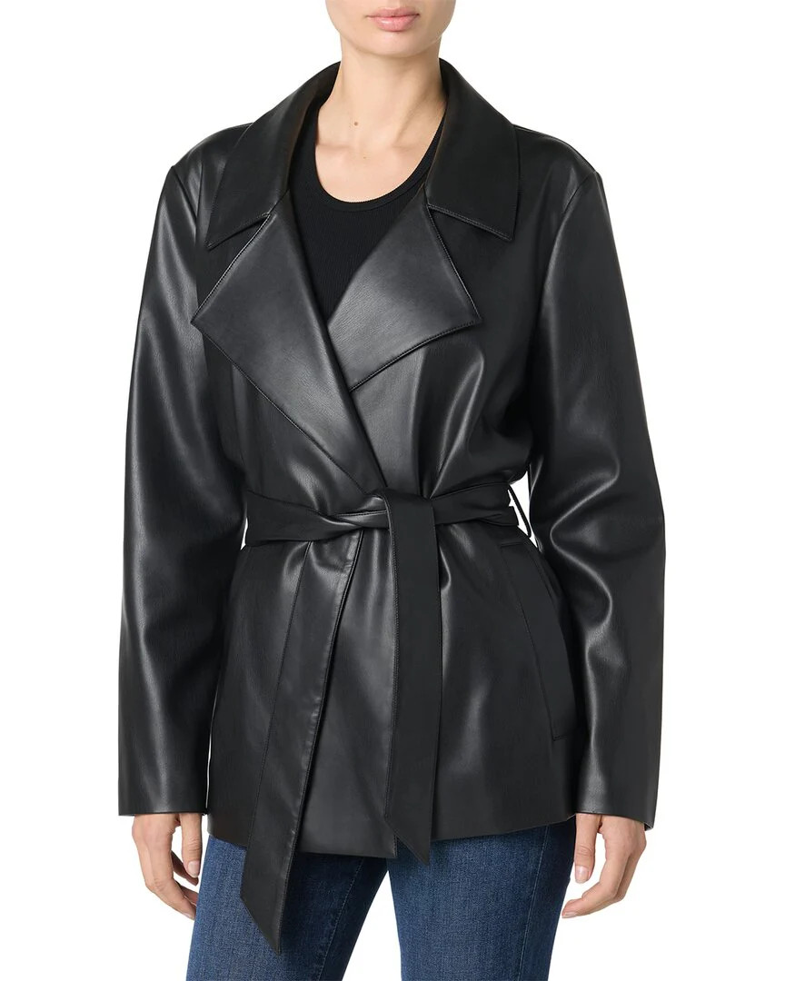 JOE'S Jeans Vegan Cropped Trench Coat | Shop Simon