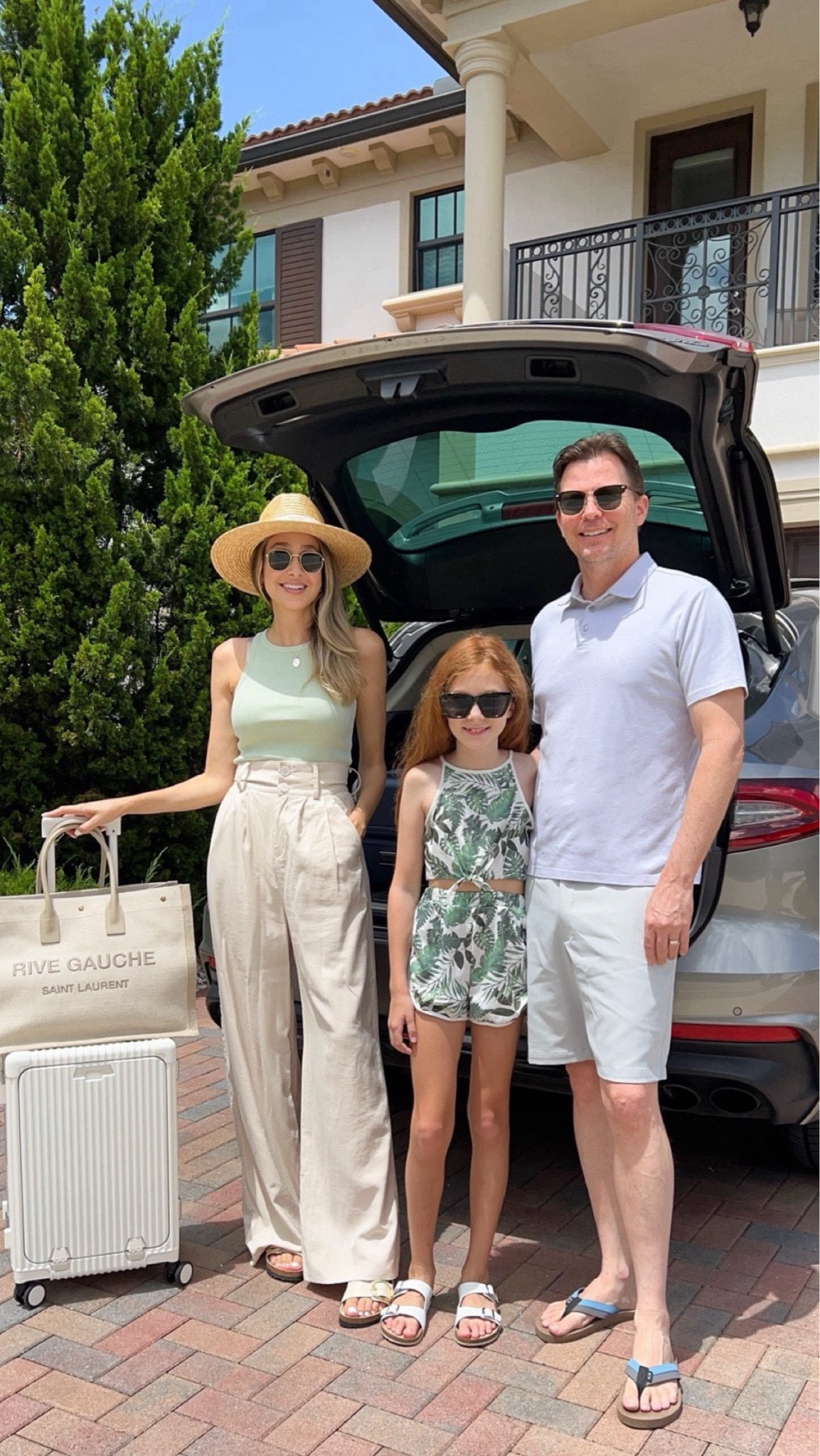 Naples family trip 🌴 traveling comfortable and stylish 
Everything runs true to size 
Wearing a size small on all pieces 

#LTKfamily #LTKtravel #LTKstyletip