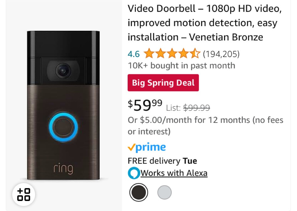 Grab your ring camera now while it is on sale! 

#LTKfamily #LTKsalealert #LTKhome