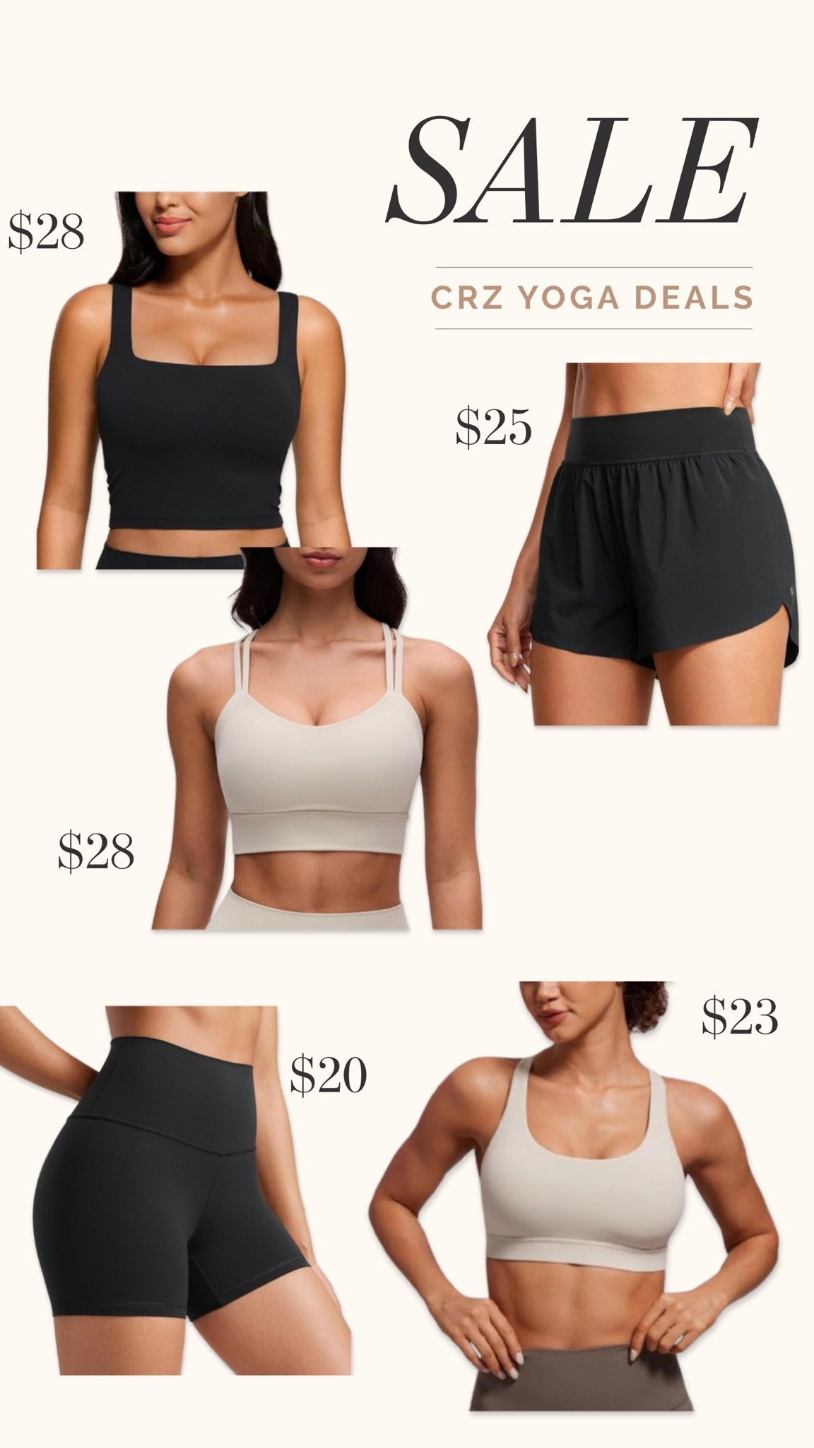 CRZ Yoga on sale!

#LTKgrwm #LTKfitnessgoals #LTKSaleAlert