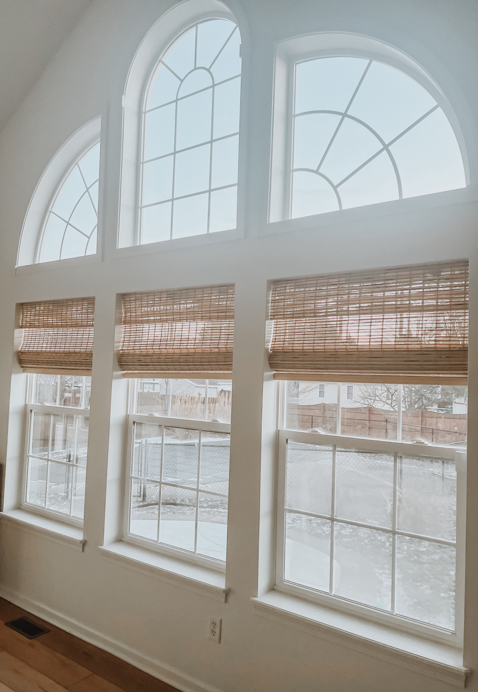 Affordable bamboo Roman shades from Amazon. Mine are the color Petite Rustique and were just a little over $50 per shade  

#LTKfindsunder100 #LTKhome