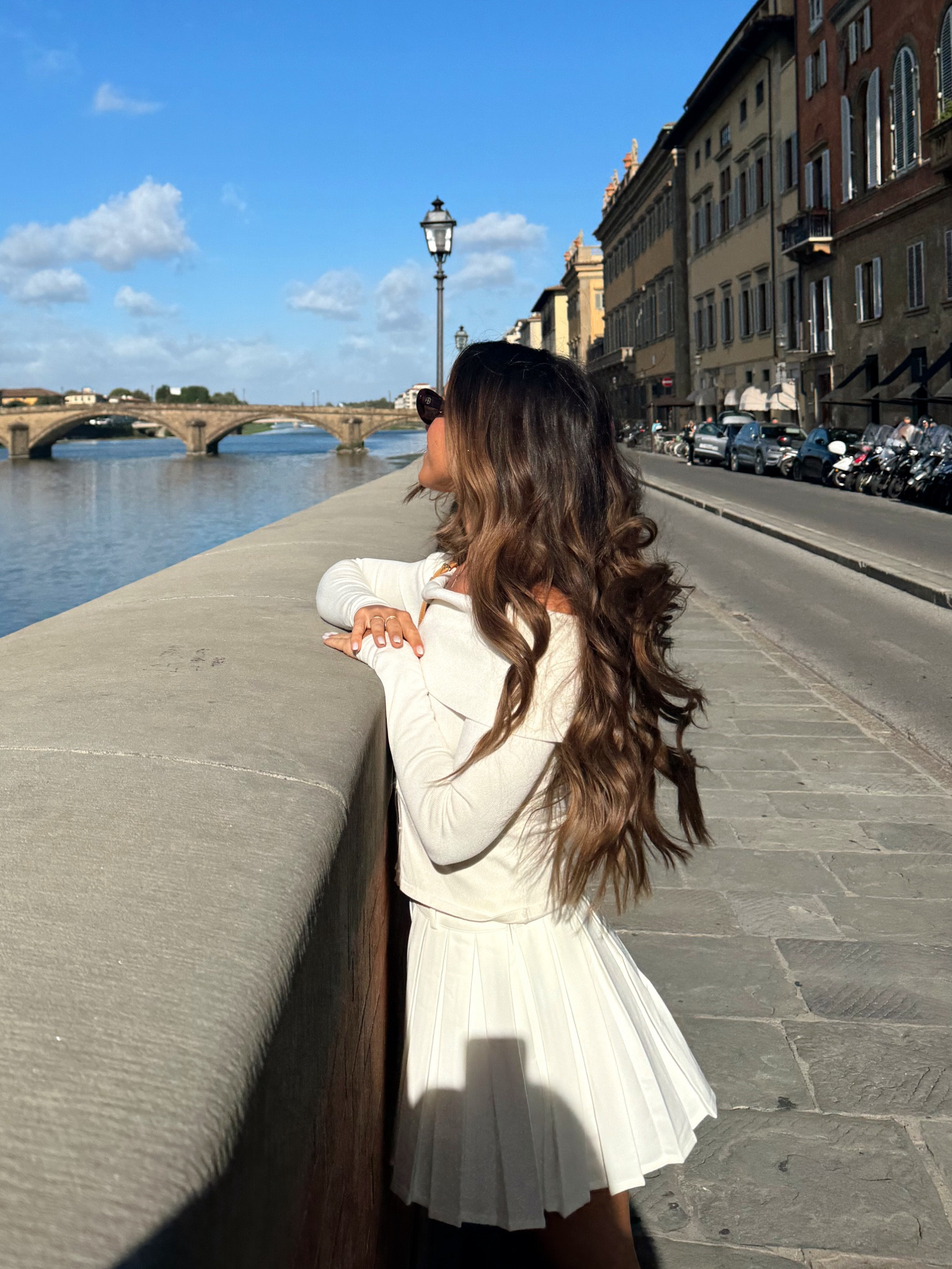perfect daytime outfit to explore Florence, Italy 🤍
XS in both top and skirt

#LTKTravel #LTKShoeCrush