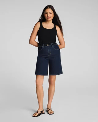 SPANXshape®  Authentic 360 Jean Short, 10" | Spanx