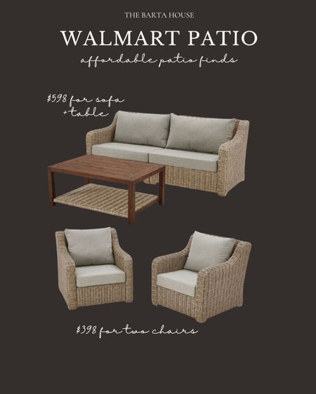 Walmart patio set! I have this and love it!

#walmartfind

#LTKfindsunder50 #LTKsalealert #LTKhome