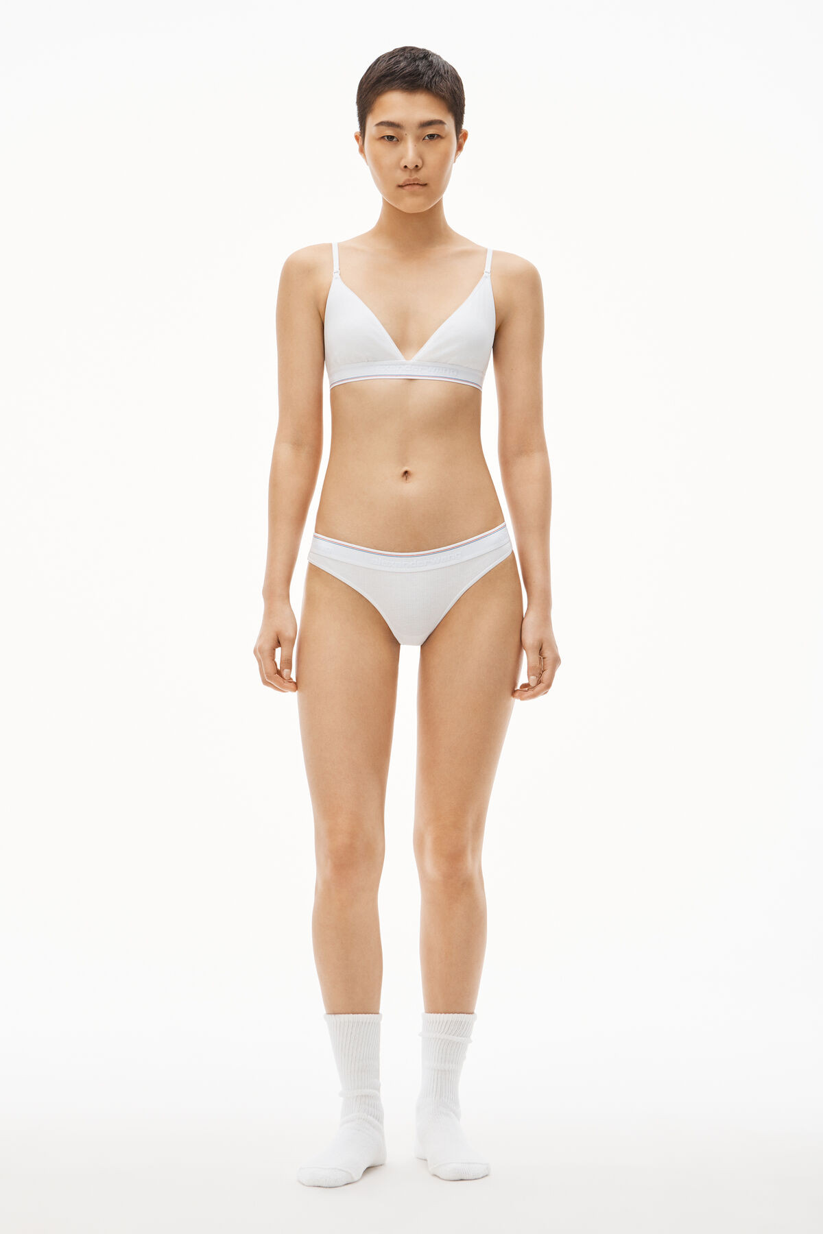 THONG IN RIBBED JERSEY | Alexander Wang APAC