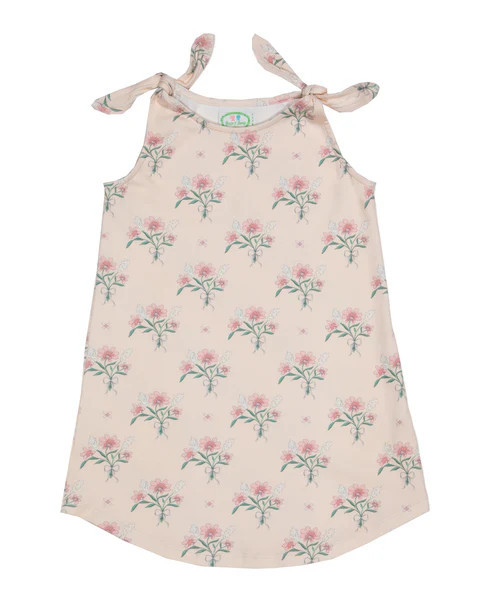 Neely Floral Tie Dress | Grace and James Kids
