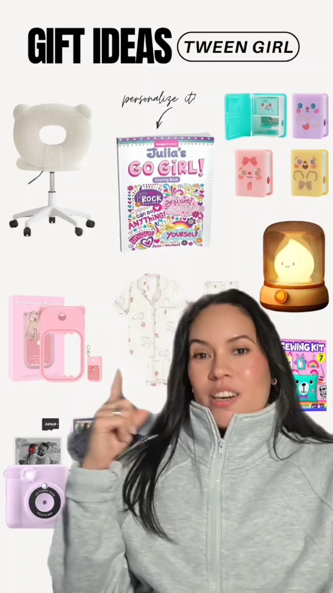 Cute gifts for girls 

girl stocking stuffers | gifts ideas for tweens | cute gifts for kids

#LTKGiftGuide #LTKKids