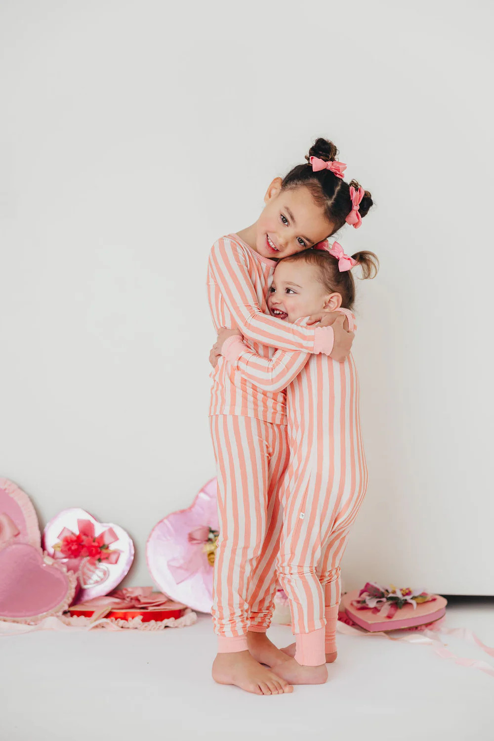 Candy Stripe Sleep Onesie | Pink | Tiny Talulah | Talulah