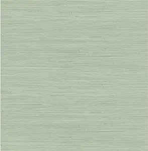 Society Social Classic Faux Grasscloth Peel and Stick Wallpaper, Sage | Amazon (US)