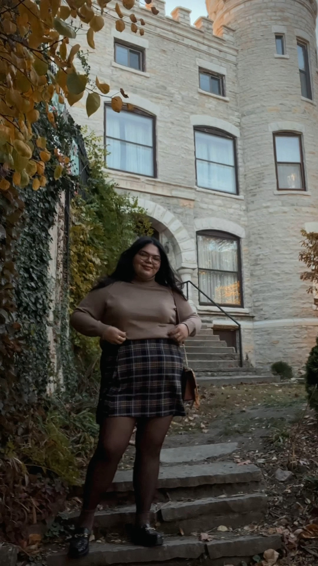 fall outfit. fall plus size outfit. school  fall outfits. autumn fashion. Plus size plaid skirt. Dark Academia outfit. #plaidskirt #kohlsfinds #plussizeouttit #falloutfit #plussizefalloutfit

#LTKstyletip #LTKSeasonal #LTKplussize