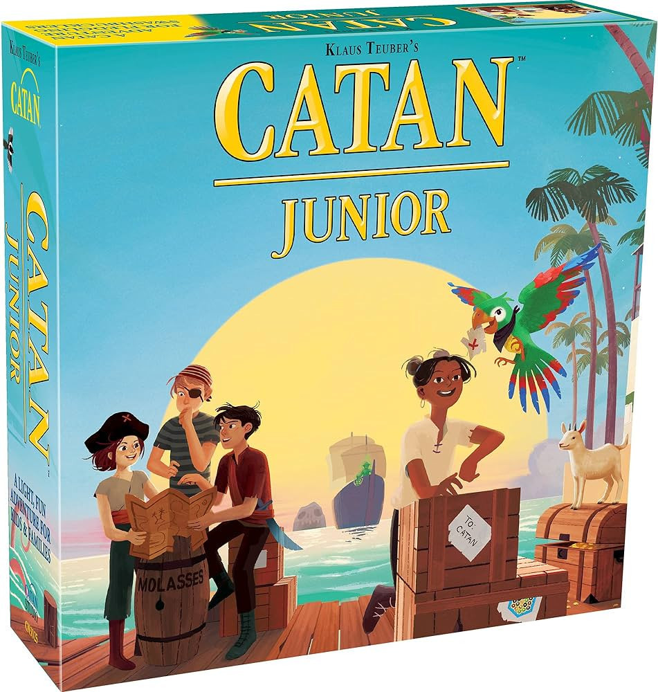 CATAN Junior | Board Game for Kids | Strategy | Family | Adventure | Ages 6+ | For 2 to 4 players... | Amazon (US)