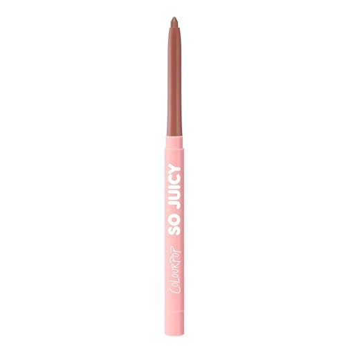 Colourpop So Juicy Plumping Lip Liner with Peptides - Long Lasting Lip Liner for Visibly Plumped & Shaped Lips - Enriched with Smoothing Ceramides & Peppermint - Tease (0.01 oz) | Amazon (US)