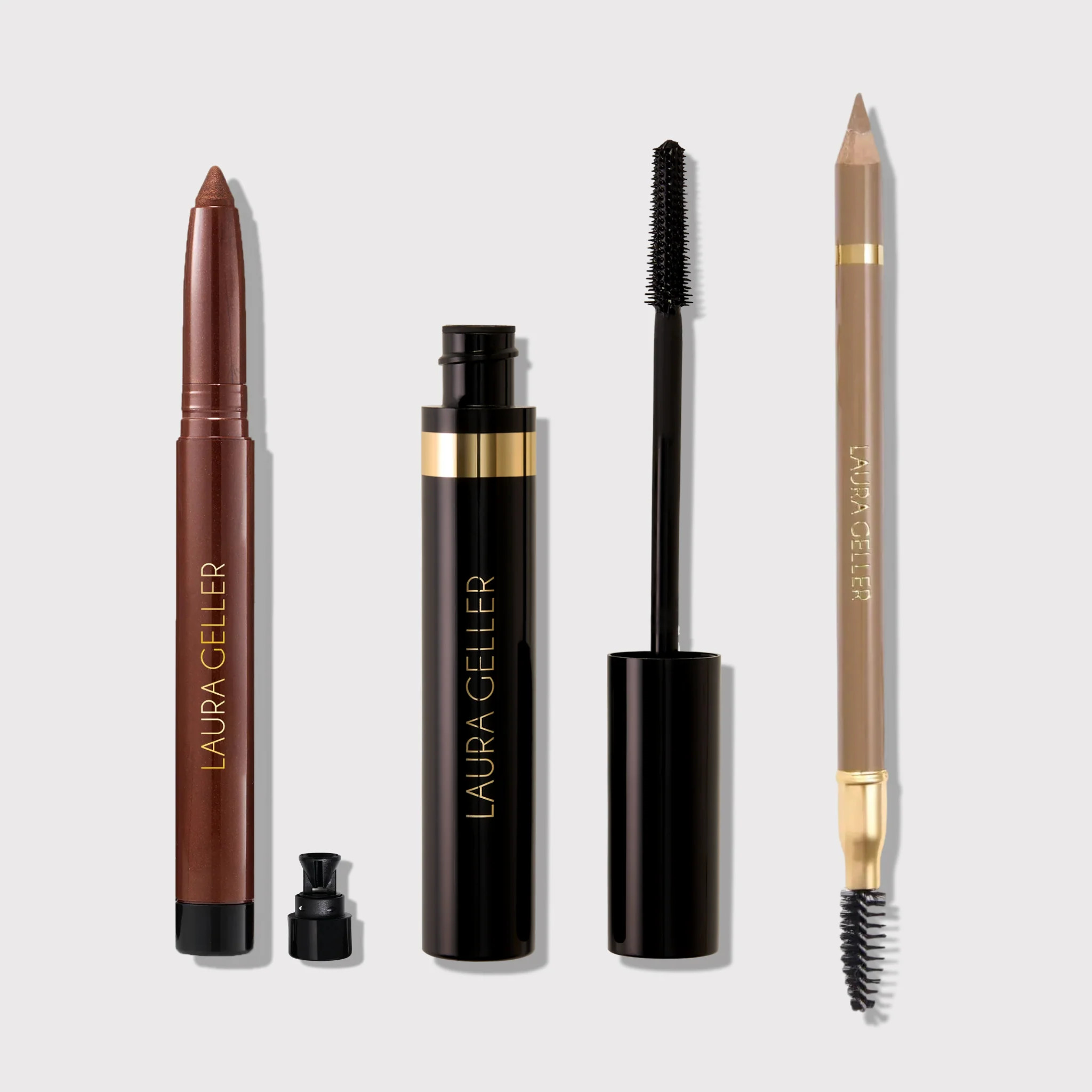 Laura’s 3 E’s: Eyeliner, Eyelash & Eyebrows Kit (3PC) | Laura Geller