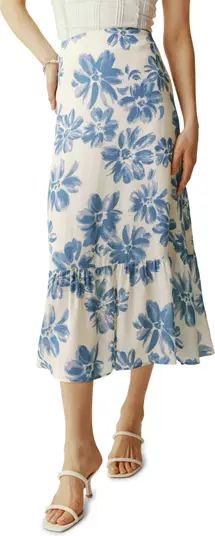 Roma Floral Tiered Skirt | Nordstrom