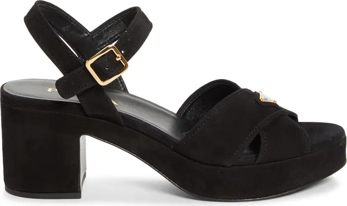 Suede Platform Sandal (Women) | Nordstrom