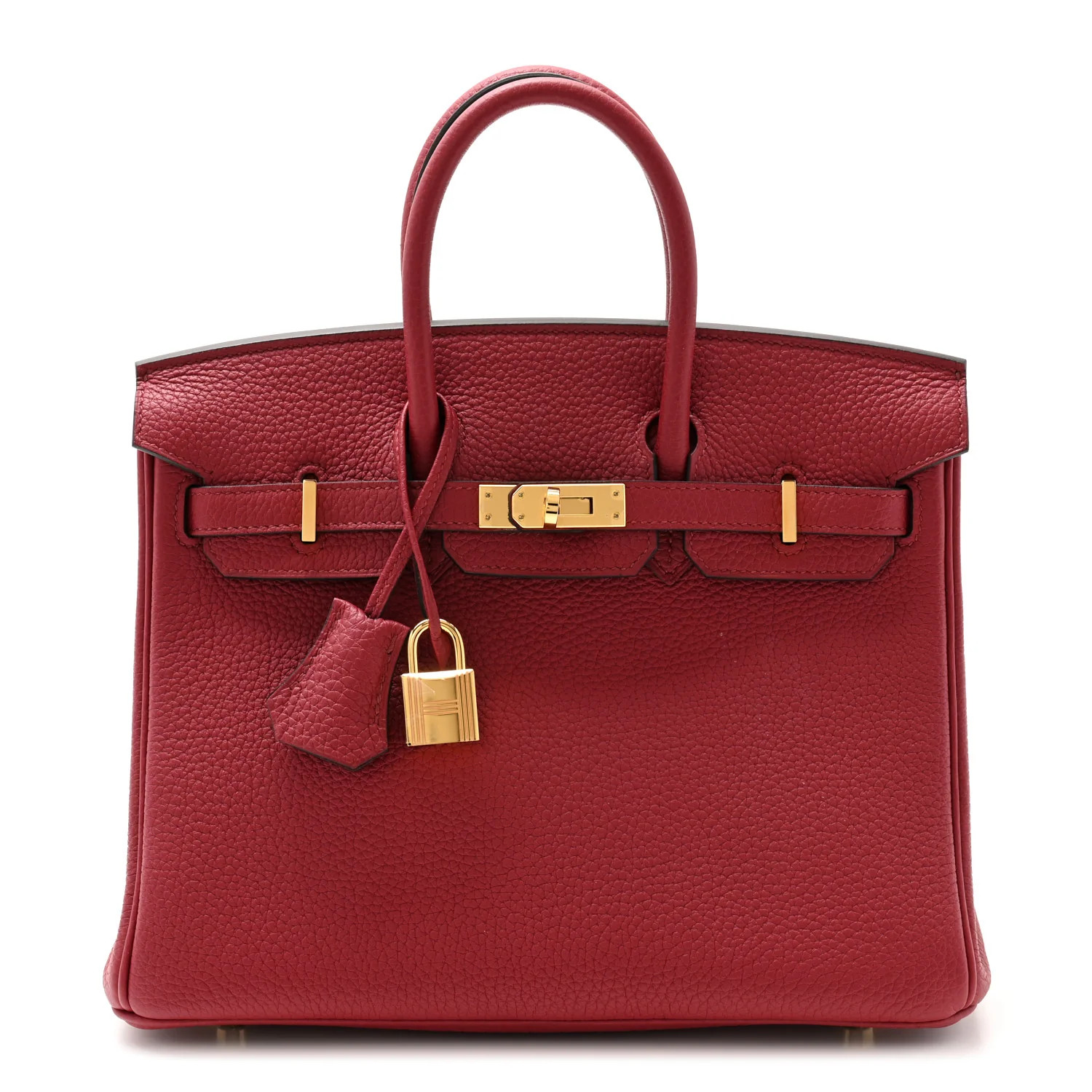 Togo Birkin 25 Rouge Grenat | FASHIONPHILE (US)