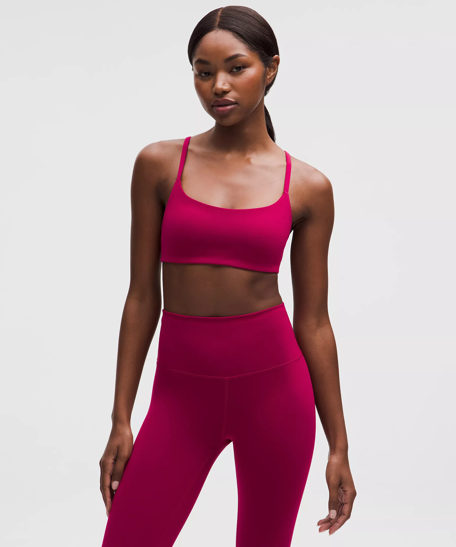 Wunder Train Strappy Racer Bra | Lululemon (US)