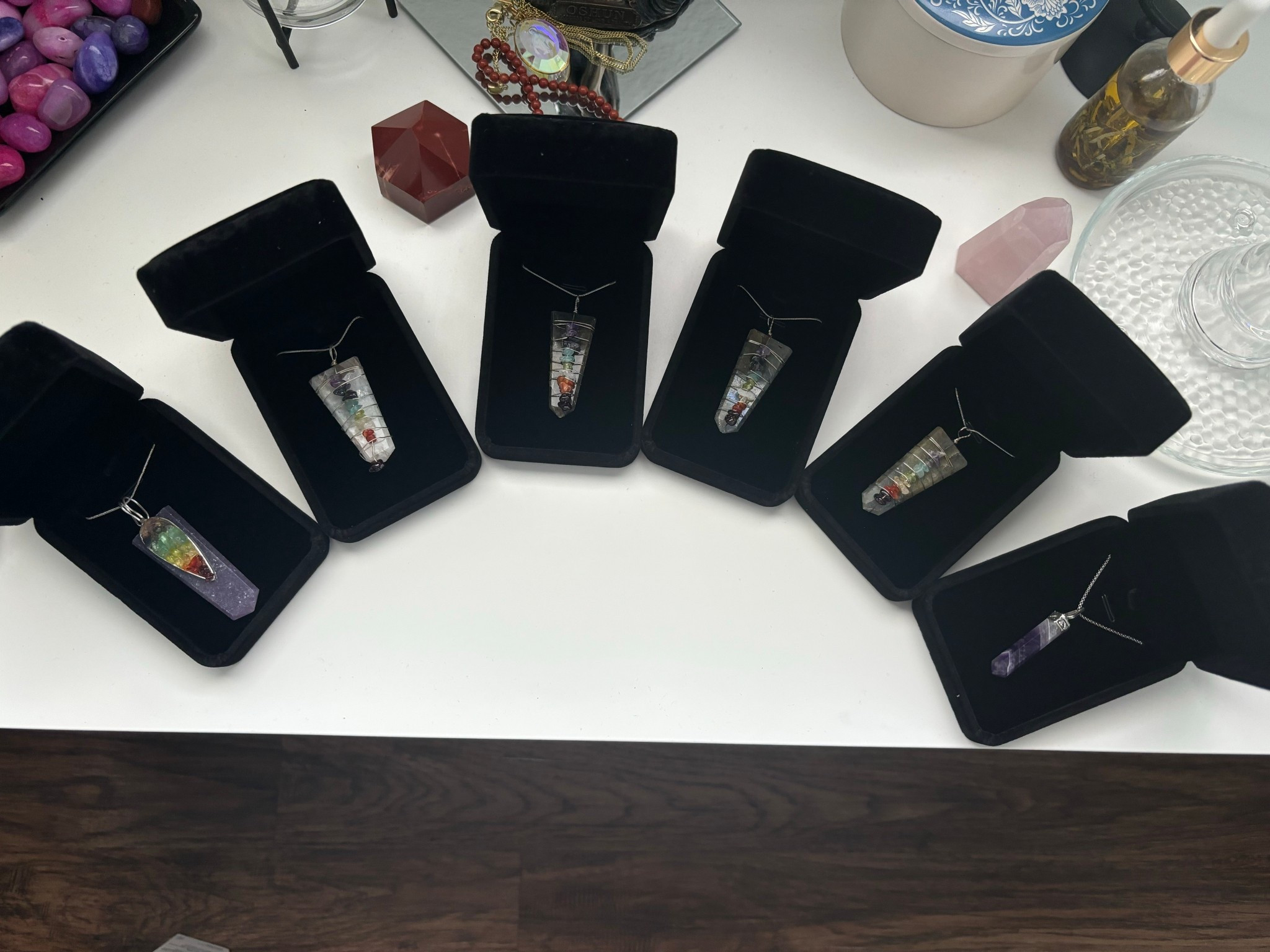 All pendants are 50% off right now—a gift from me to you in honor of Taurus Season!

If one’s been calling to you, this might be your sign!
Sale ends 5/20! Shop now at the link in bio 💙

#CrystalJewelry
#CrystalPendants
#EnergyTools
#HealingCrystals
#CrystalVibes
#50OffSale
#IvoryHourJewelry
#IntentionalJewelry
#SpiritualStyle
#CrystalClearEnergy
#TrustYourEnergy
#BohoJewelry
#chakrajewelry