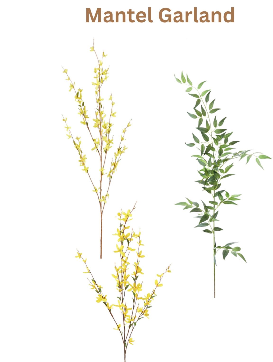 Create elevated botanical interior designs with these realistic faux stems. Forsythia in two sizes and Italian Ruscus provide a light and airy feel  

#LTKSeasonal #LTKhome
