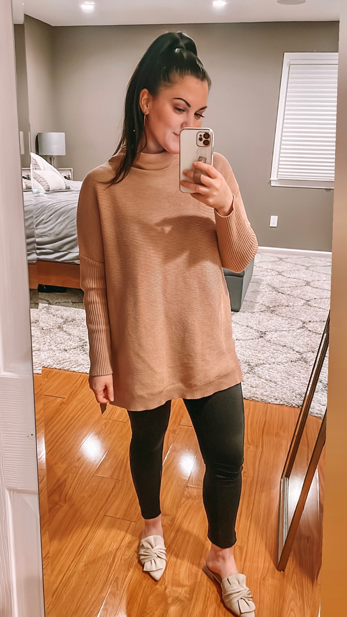 Great legging sweater to throw on and be comfy but look put together ! 