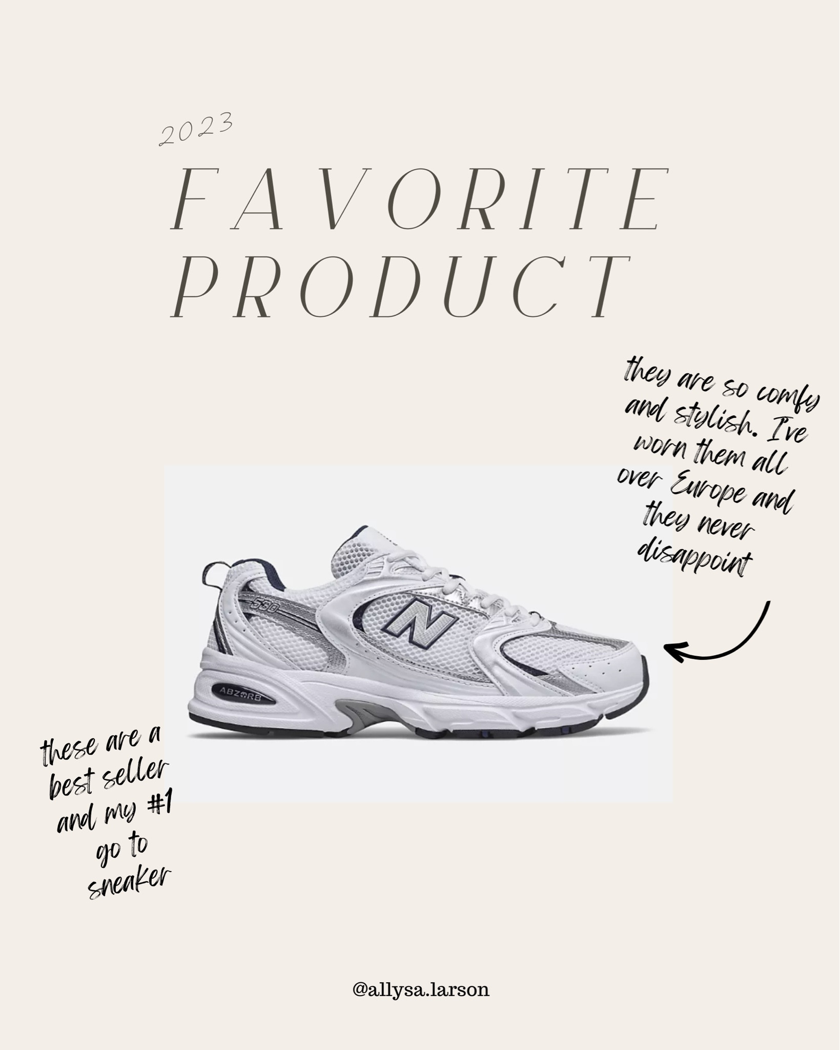 2023 favorite product, new balance 530, casual sneakers, new balance shoes, neutral style 

#LTKSeasonal #LTKshoecrush #LTKstyletip