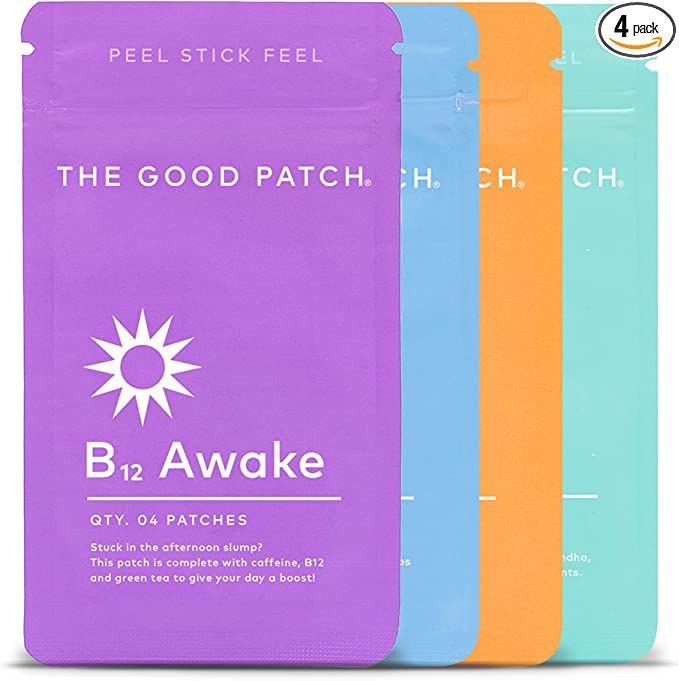 LA MEND The Good Patch The Vital Patches Mixed Bundle. Variety Set Includes B12 Awake, Dream, Res... | Amazon (US)