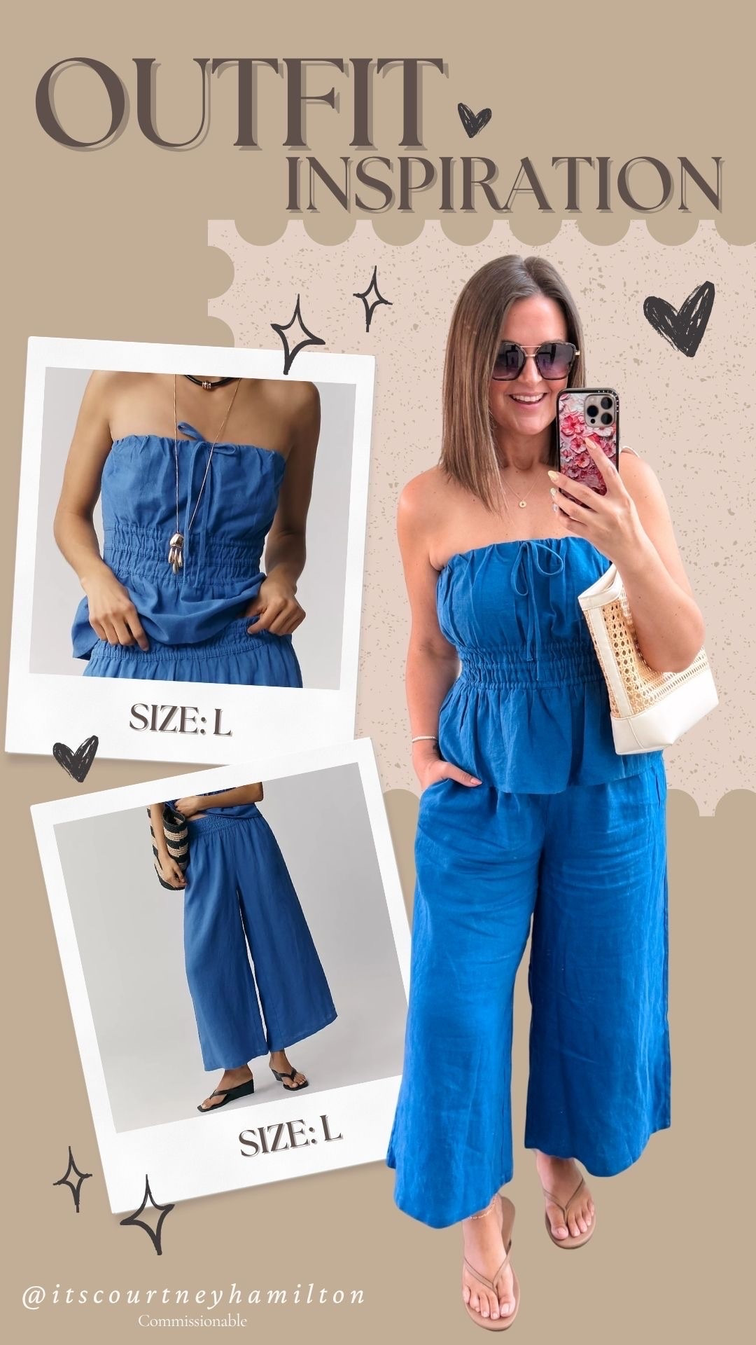 OOTD INSPO! Wearing a large in the top and bottoms! 🤩

Summer fashion, watchnow, new arrivals, finds under 100, Courtney Hamilton

#LTKSeasonal #LTKootd #LTKMidsize