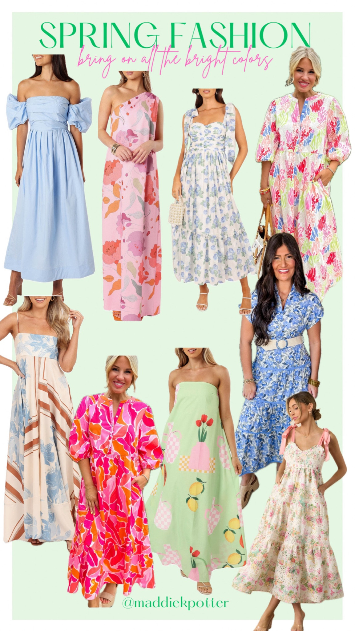 spring midi / maxi options 💚🌸

#LTKSeasonal #LTKStyleTip #LTKFindsUnder100