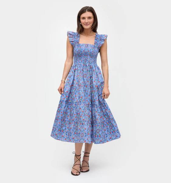 The Ellie Nap Dress - Swedish Floral | Hill House Home